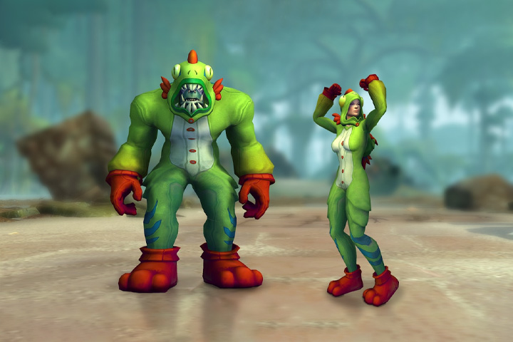 Green Snugglefin Murloc Romper - EU